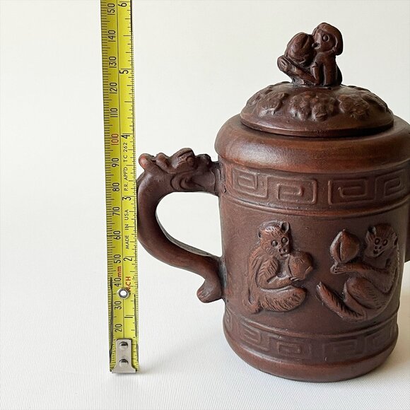 Vintage Yixing Zisha Clay Handmade Teapot - Picture 6 of 6